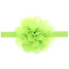 YWHUANSEN 4 unids/lote, diademas de encaje de gasa para niños, accesorios para el cabello para niñas pequeñas, flores grandes, decoraciones bonitas para el cabello para niños, lazos 10 Uds H080