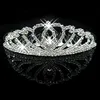 Strass Kristalle Braut Tiaras Kronen Hochzeit Schmuck Mädchen Abend Prom Homecoming Party Glänzende Tiaras Haarschmuck