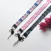 Universal cell phone Cartoon Lanyard strawberry leaves flowers Neck Straps Keys ID Card Gym Phone Chain Long Hanging strap for iphone xiaomi