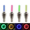 Bike Lights Tire Wheel Valve Led Flash Light Novelty Cap Lamp Motorbicycle Wheel Light Car Bike Accessories LED Flash Light Wheel Valve Stem