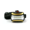 Portable Mini 6 LED -strålkastare 3 -lägen Strålljus 3 strålkastare Lyktahuvudlampor för utomhusbelysning med pannband283o2001246