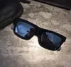 Mens "The Monster" Black Polarized Sunglasses Square Sunglasses Fashion Sunglasses/gafa de sol New with Box