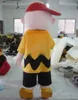 2018 High Quality EVA Material Helmet In-kind Shooting Cartoon Character Charliee Brown Mascot Lucyi Adult Human Costume