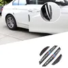 4 ADET Araba kapı koruyucu Karbon fiber kapı yan çıkartmalar araba Anti-çarpışma Şeritler Sticker BMW E90 E46 F30 F10 X1 X3 X5 X6 GT Z4 F15 F16