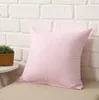 Início Sofá Lance Pillowcase Pure Almofada Poliéster Cor Branca fronha decor Pillow Caso em branco natal decoração presente