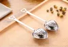 Heart Shaped tea infuser Mesh Ball Stainless Strainer Herbal Locking Infuser Spoon Filter Tea Strainers tea tools Seasoning filter