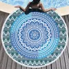 Multifunction Shawl Sunscreen Beach Towel Wrapped Beach Mat Wall Bohemian Round Beach Tapestry Summer Dress Swimwear Blanket C3783293