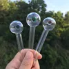 Handcraft Glass Oil Burner Pipe Mini Smoking Hand Pipes Thick Colorful Glass Pipe For Dab Rig Bongs