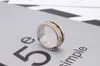 Anneau de chiffres romains Ne jamais fondre les anneaux rotatifs pour hommes femmes en argent noir or couleur anneau titane en acier bijoux entier WI1970735