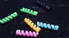 Cellphone Cable Protector 4 in 1 Mini Cute Colorful Charging Data Line Cord Spiral Silicone Winder Protection Cover For Cables Retail Pack