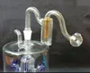 De nieuwe filterpot, groothandel Bongs Oil Burner Glazen buizen Waterpijpen Glazen pijpolie Rigs roken Gratis verzending