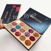 Em estoque, a beleza envidraçada paleta de sombras 15 cores Glitter Eye Shadow