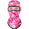 Camo cykla masker 3d digitala tryckta sporter snabba torra andningsmaskar fullt ansikte spandex balaclava headwear skid neck cykling motorcykel keps