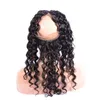 2 pacotes com 360 cabelos frontais de renda Pacotes peruanos com trama de cabelo de bebê frontal com fechamento de peças gratuitas 3 peças/lote