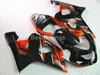 鈴木GSXR600 GSXR750 2004 2005 Red Black GSXR 600 750 K4 K5フェアリゾートMM52のためのフェアリングキット