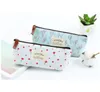 Hot Sale Flower Floral Pencil Pen bag Retro Canvas Case Cosmetic Small Makeup Tool Bag Storage Pouch Purse