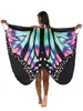 2018 Fashion Summer dress Sexy Boho style women Off shoulder beach butterfly dresses 5370