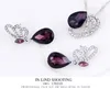 Bridesmaid Jewelry Set Earring Necklace Pendants Swarovski Australian Crystal Jewelry African Fashion Indian jewellery set Party Jewelry Set