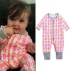 barn pyjamas unisex baby rompers tecknad djur kläder uppsättning vinter tjejer varma fleece kläder pojkar fot overalls nyfödda spädbarn jumpsuit