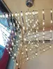 Modern Square Spark Ball Led Pendant Light Fixture Grid Firework Ball Rostfritt Stål Hänglampa Lampor Hem Deco Lighting 110-240V