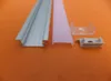 Channel Diffuser Profile Extrusion Slim Frosted LED Strip Light Housing 2m/pcs 140m/lot