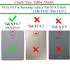 Slim Light Flip Folio Cover Stand Shell Capa Para Samsung Galaxy Tab S3 9.7 SM-T820 T825 Caso de capa inteligente