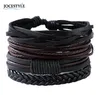 Pulseras brazaletes para hombre pulseras de cuero pulseira masculina joyería encanto bilíklik pulseiras novio novia