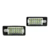 18 LED 6000K License Number Plate Light Lamp For the car of Audi A3 S3 A4 S4 B6 B7 A6 S6 A8 Q7 NO Canbus Error