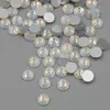 New SS3-SS30 White Opal Color 1440PCS 3D Nail Art Flat Back Non Hot Fix Rhinestones Non Hotfix Glass Crystals Stone