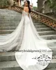 Sexy Caped Halter Mermaid Wedding Dresses 2020 Plus Size Vintage Lace Country Beach African Arabic Style Bridal Gowns with Long Sleeves