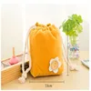 Mignon fleur pull-style faisceau poche créative bonbons frais couleur sac de rangement fleur chaîne enfants filles dame porte-monnaie portefeuilles