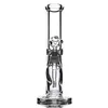 Hookahs 30 cm 9mm bongs glas tjock oljerigg rak bubbler klassisk design vattenrör supertunga med röktillbehör