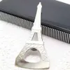 100 pcs Livraison Gratuite Tour Eiffel Chorme Ouvre-bouteille Faveur De Mariage Et Cadeaux Fête D'anniversaire Fournitures