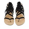 Dames Plus Size 34-43 Zomer Sandalen Flats Nieuwe Mode Schoenen voor Dames Hollow Casual Rome Style Sandalias