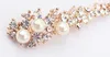 Der neue heiße große Name der Schwerindustrie ist voller Diamant-Perlen-Ohrringe im langen Stil, schöne Dame, luxuriöse hochwertige Waren, Ohr-Nagel-Ohrringe