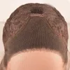 Perruque Lace Front Wig synthétique sans colle, cheveux longs et lisses, ombré brun à blond, perruque en Fiber haute température pour femmes blanches