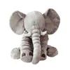 Dorimytrader 80cm plyschtecknad elefant leksak jätte fylld mjuk varm djur kram kudde docka baby present dy61222