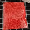 2000pcs /ロット7-9mmポリスチレンの発泡スチロールプラスチックフォームミニビーズボールDIY盛り合わせ色の飾りクリスマスの装飾新年を飾る