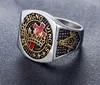 Anillos masónicos masónicos de acero inoxidable 316, corona real, princesa, caballeros, anillos cruzados templarios IN HOC SIGNO VINCESS, anillos masónicos masónicos, joyería para hombres y mujeres