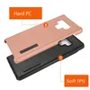 2 i 1 Anti Fall Frostat Matte ShockoProof Fodraler Hybrid Hard PC Soft TPU-lock till iPhone 6 7 8 Plus XR XS 12 Mini 11 Pro Max Samsung A51 A71 A21S A11 S10 S20 S21 Ultra Note 20