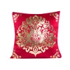 Imprimé hôtel carré bronzant noël housse de coussin or imprimé taie d'oreiller taie d'oreiller décorative canapé siège voiture taie d'oreiller doux