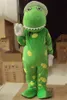 Dorothy the Dinosaur Mascot Costumes Animated theme Green Dinosaur Animal Cospaly Cartoon mascot Character Halloween Carnival party Costume