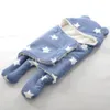赤ちゃんの毛布の新生児のスウォード幼児の寝袋ベビーカーカートスワッドルフリース冬の折りたたみ寝台12色65 * 75cm C3485
