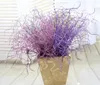 10 -stcs kunstmatige glitter poeder juncus effusus gras voor bloem arrangement accessoires voor huis bruiloft tuindecoratie