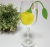 Återanvändbar silikon Lemon Shape Tea Bag Infuser Holder Tea Coffee Filter Siler Tea Ball Infusers Kitchen Accessories3771086