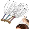 Octopus Scalp Head Massager Scratcher Pain Relief Pressure Relaxer Random Color