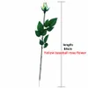 Groothandel Hoge Kwaliteit Multi Color Baseball Softball Basketball Football Sport Lederen Stith Sew Long Stalk Simulation Rose Gift Souvenir