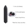 2 Pçs / set Vibrador Sex Toys para Mulher, Mini Bala Vibrador 10 Velocidade G esporte Massageador Dildo Anal Fox Cauda BDSM Produtos Do Sexo D18111401