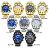 Temeesty Sport Horloge Mannen Topmerk Quartz Polshorloges voor Mannen Big Dial Roestvrijstalen Mannelijke Klok Relogio Masculino