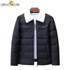 Univos kuni 2018 novo inverno homens jaquetas windbreaker marca marca quente parka homens algodão acolchoado outwear masculino casacos homens jas j393